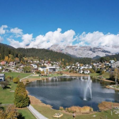 Lovely 1-Bedroom Vacation Studio Apartment With Pool And Sauna Laax Zewnętrze zdjęcie